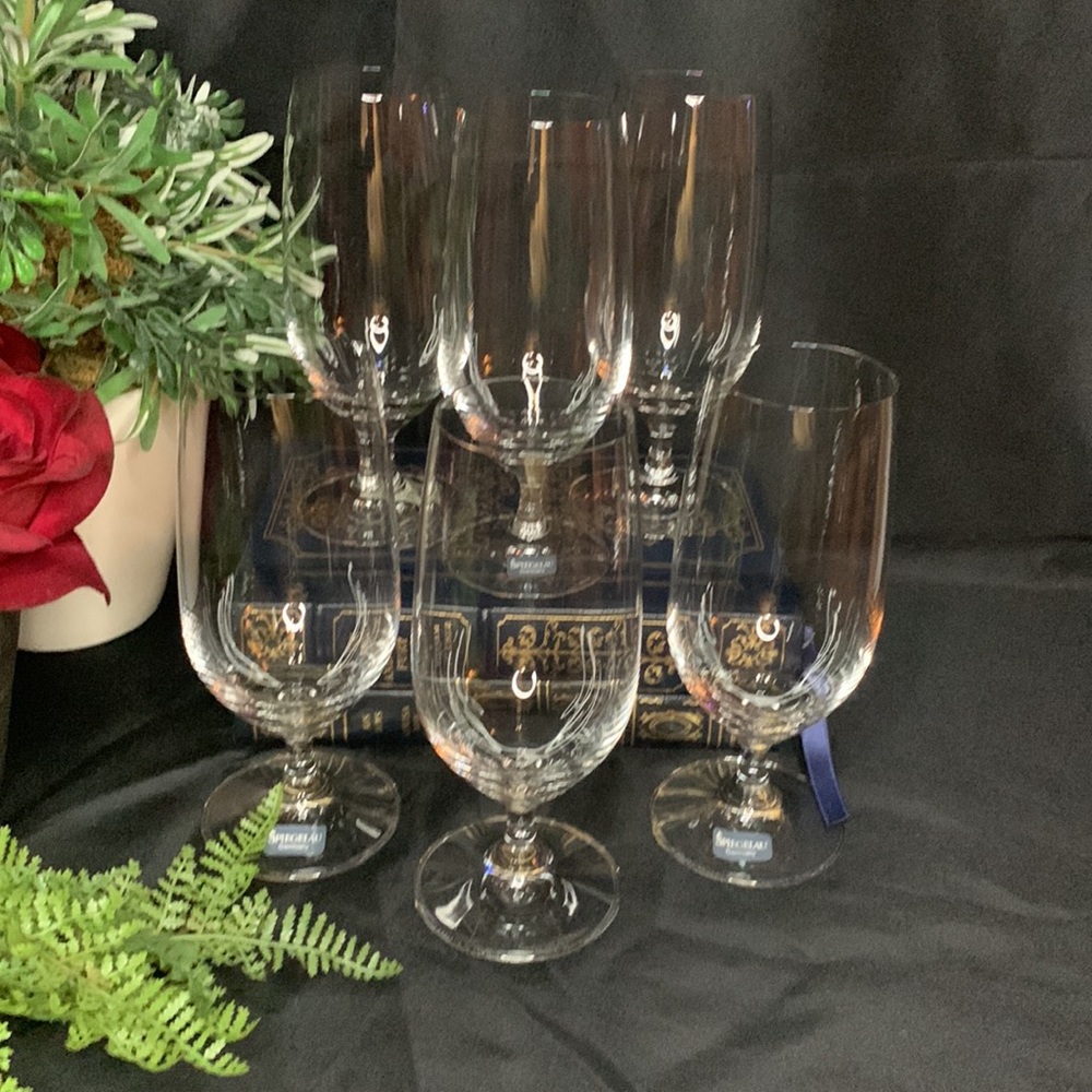 Set of 6 NIB SPIEGELAU 13oz Beer / iced beverage glasses - Picture 3 of 14